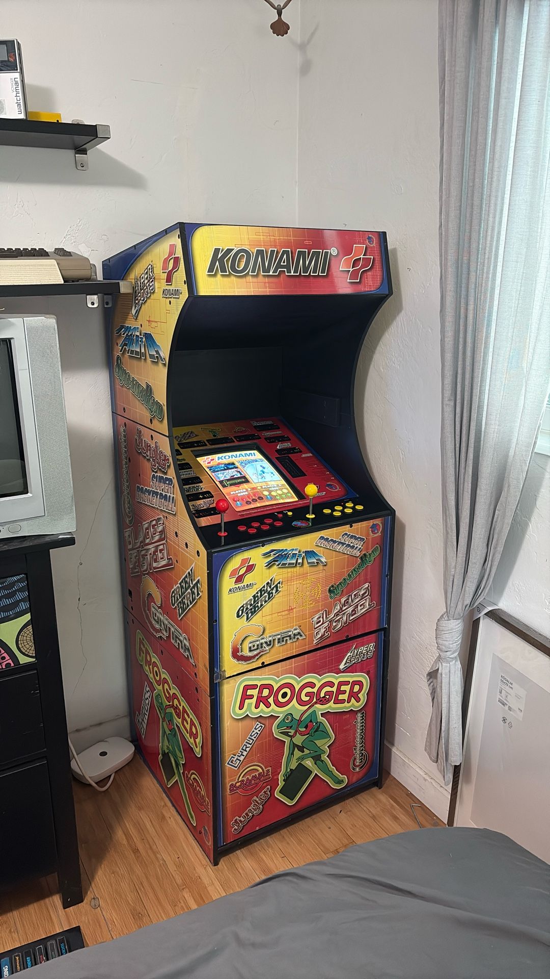 Konami arcade cabinet (12 Games, Including Frogger)