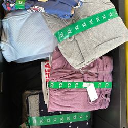 Brand New Clothing Available From Leggings, Sweaters, Shirts, Pants Dress Up Jeans In Different Sizes