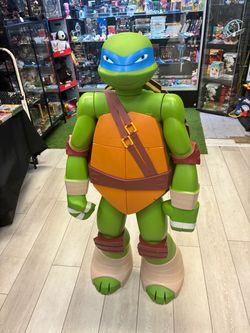 Islands COLOSSAL Leonardo 48" 4ft Tall Teenage Mutant Ninja Turtles Jakks Pacific