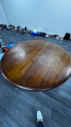 Wood table