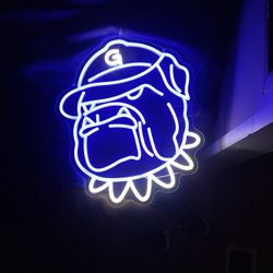 Georgetown Hoyas LED Neon Mascot Sign 