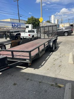 Flat trailer for Sale with paperwork