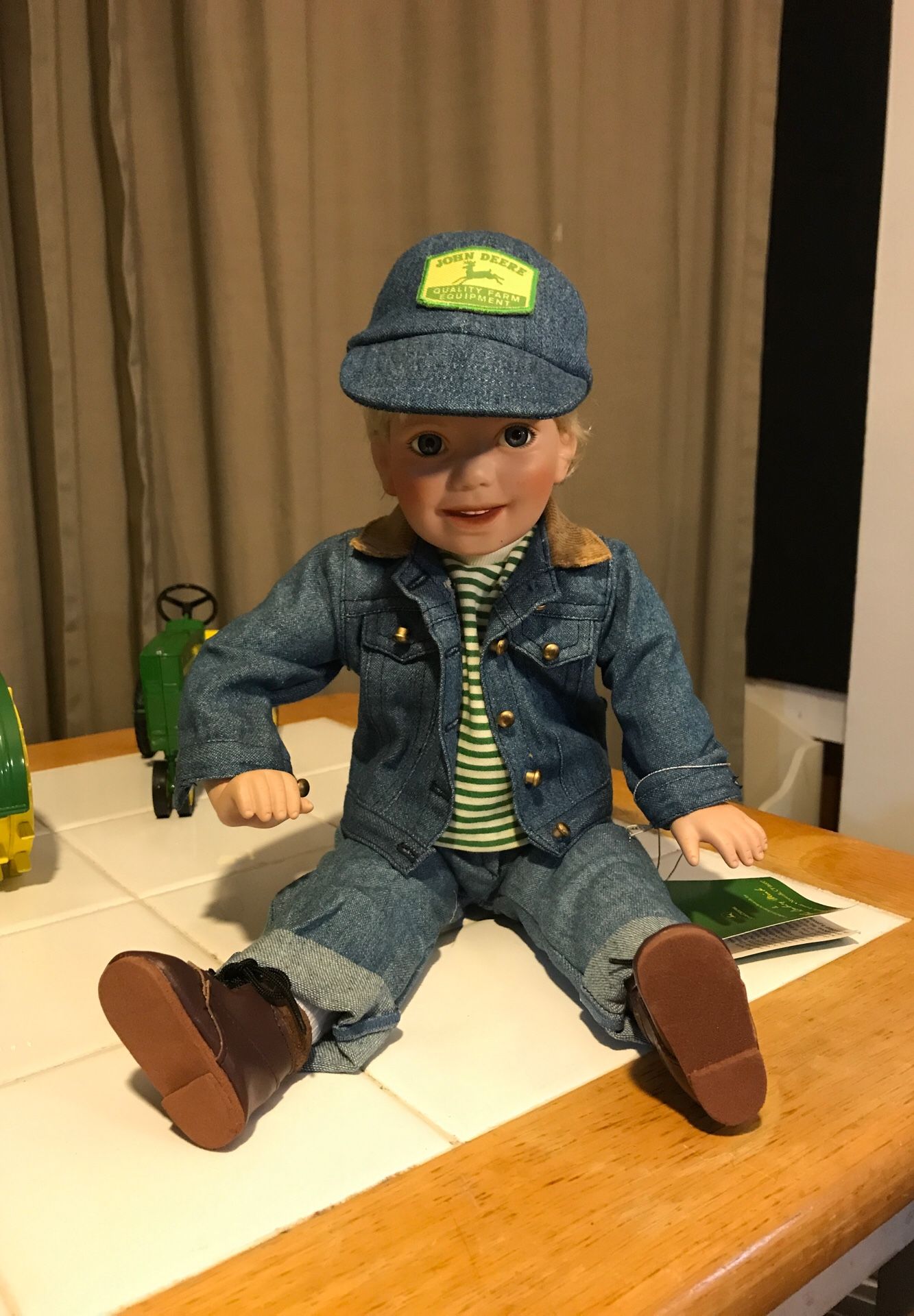 John Deere Procelain Doll Collection