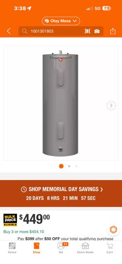 Electric Water Heater