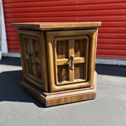 Wood End Table - Side Table - Bed Table Nighstand