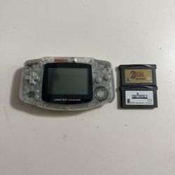 Gameboy Advance Glacier w Zelda & Final Fantasy