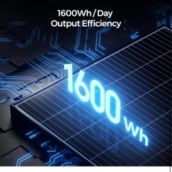 Renogy 2pcs 320w Solar Panels 24v Monocrystalline On/off Grid 640w for Rv Boat Shed Farm Home House Rooftop Residential Commercial House, 2 Pieces