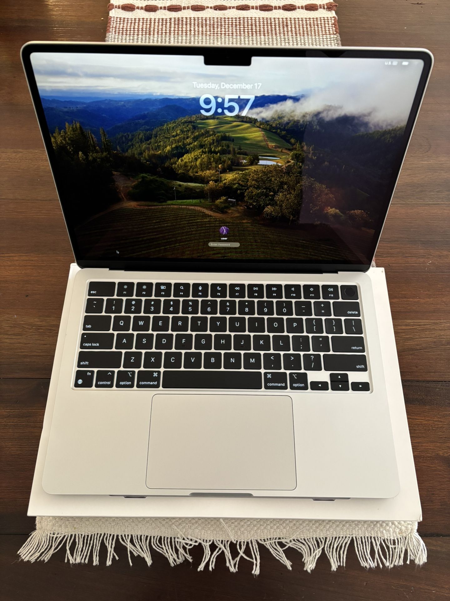 2022 M2 Macbook Air