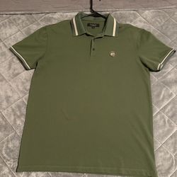 PAVINI green polo shirt  Large