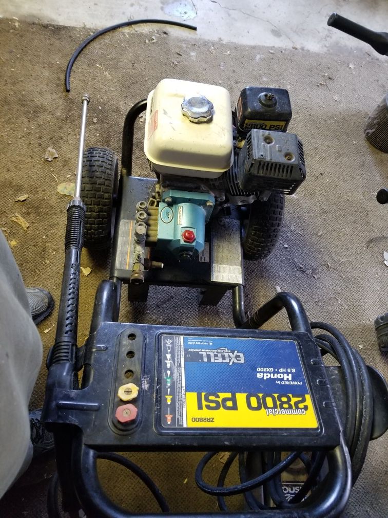 2800 PSI pomba power washer commercial