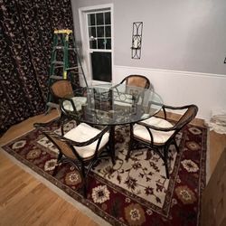 Large Glass Dining Table And Chairs Best Offer