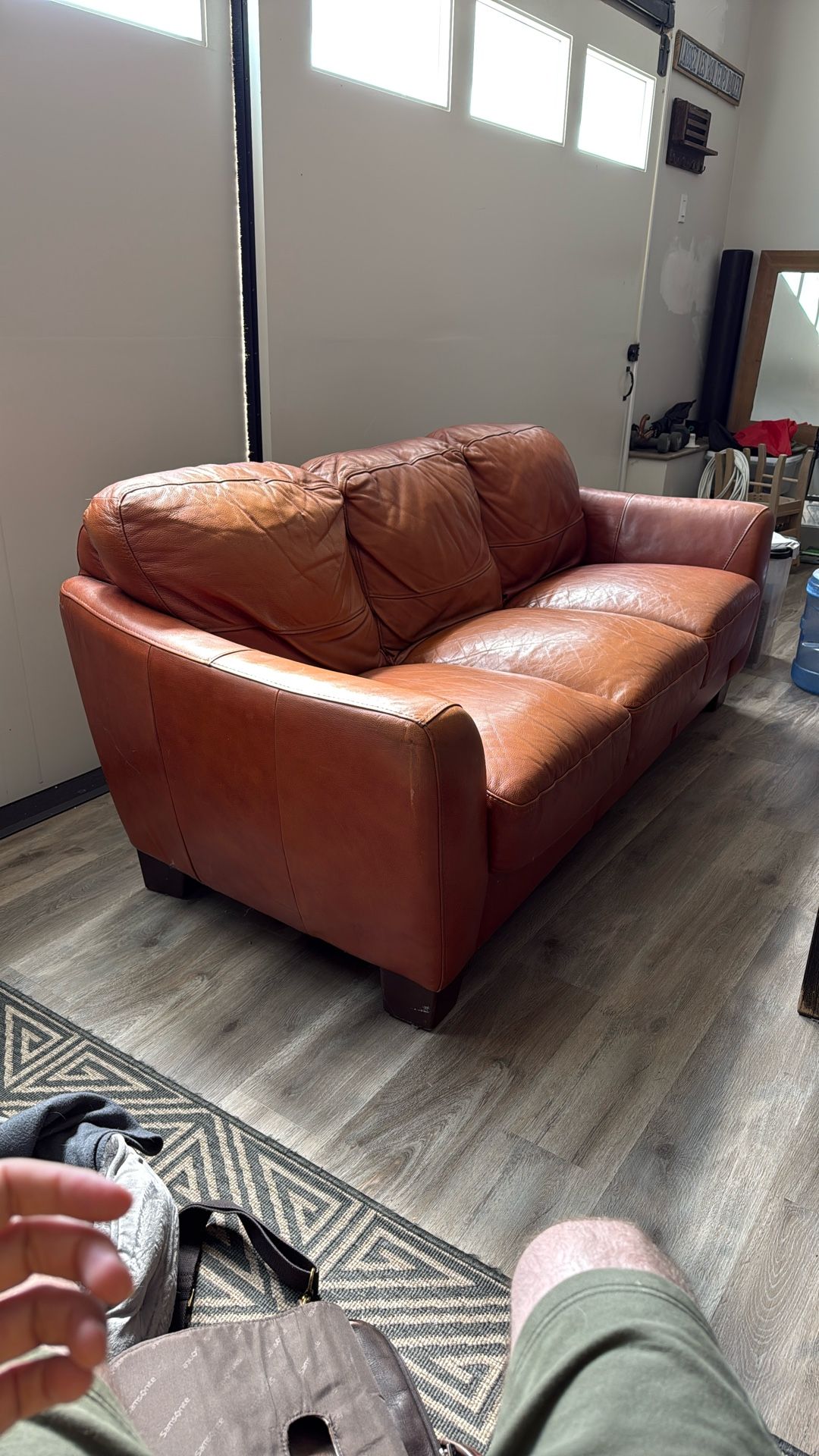 Used Leather Couch