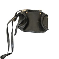 Black Leather Handbag