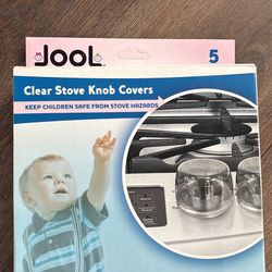 Jool clear Stove Knob Covers