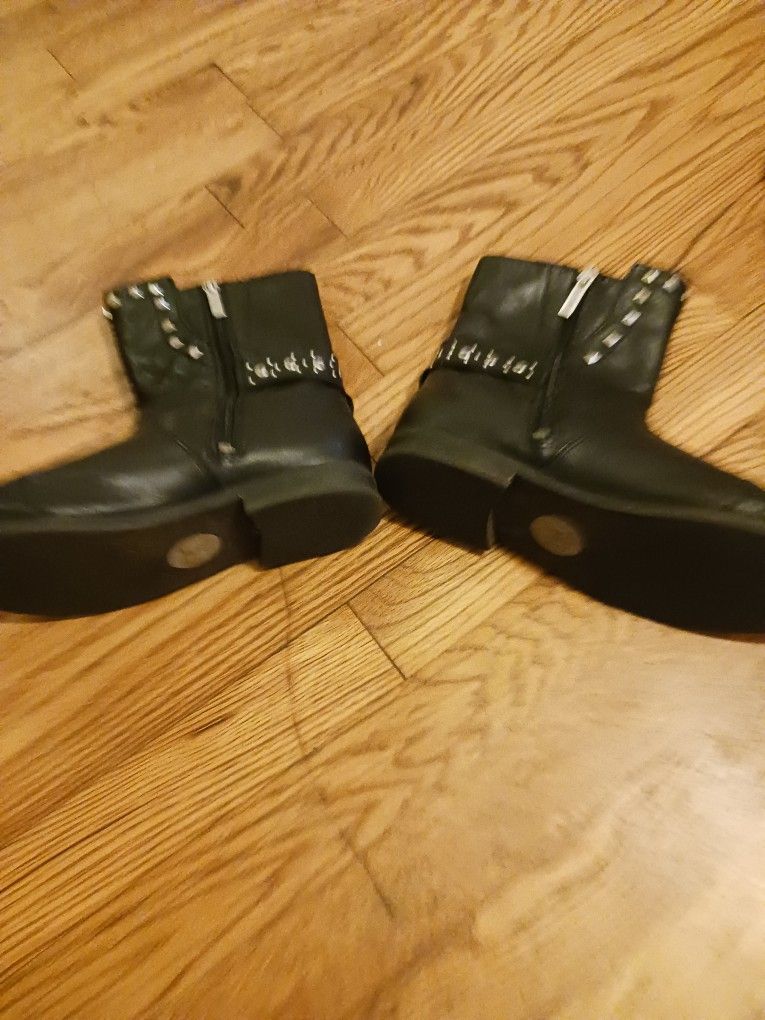 Ladys Harley Davidson Boots Size 8 