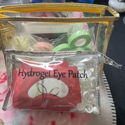 Eyelash Extension Tape, Thin Cotton Tips, Eye Pads, And Glue Rings