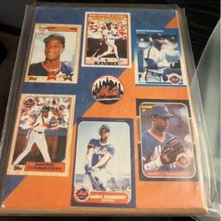 New York Mets Darryl Strawberry 8x10 Plaque 