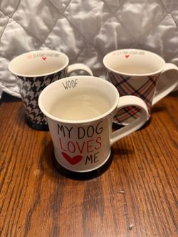 Dog Loves Me Mugs