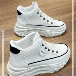 Snow Boots Style, Bohemian Brogues Thick Bottom Snow Boots For Women, New Arrival Warm Outdoor Slip-On Fur Plush Ankle Booties, Suitable For Short Peo