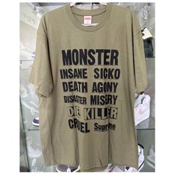 Supreme Monster Tee - Olive XL 