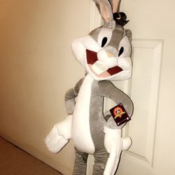 BUGS BUNNY LOONEY TUNES LIFE SIZE PLUSH