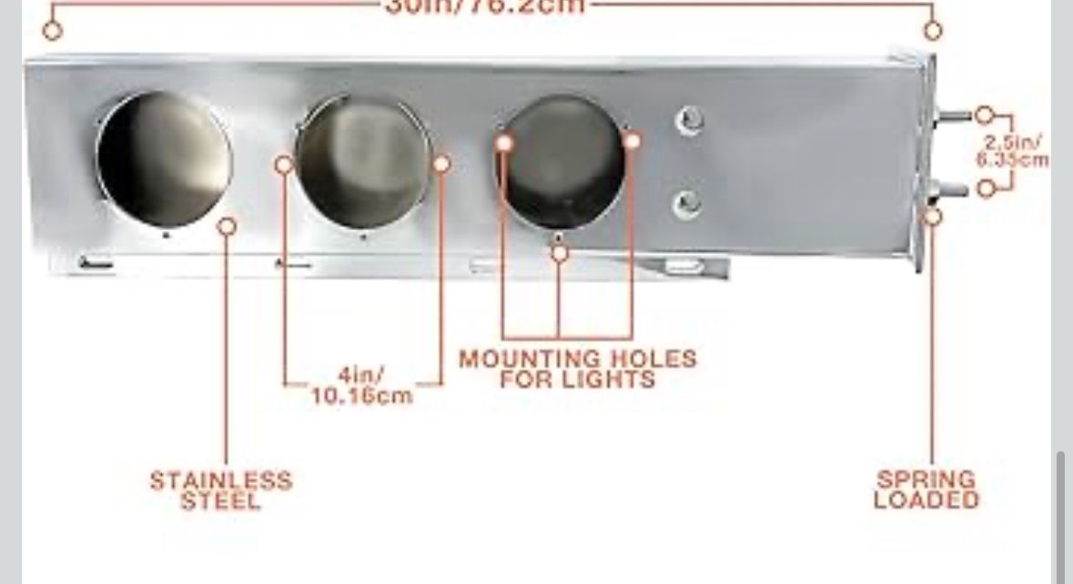 Stainless Steel Mud Flap Flap Hanger Left Side