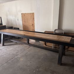 12’ Industrial Shuffle Board Table 