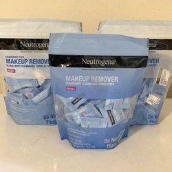 Nuetrogena makeup removal wipes