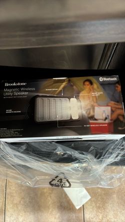 Brookstone Magnetic Wireless Utility Speaker
