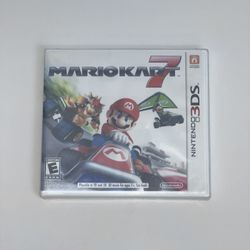Mario Kart 7 Nintendo 3DS Brand New Factory SEALED White Box
