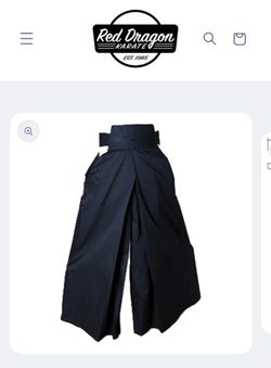 Hakama For Upper Level Karate