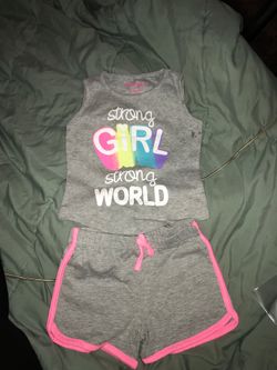 Toddler short set 4t