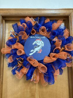 Denver Broncos Wreath 