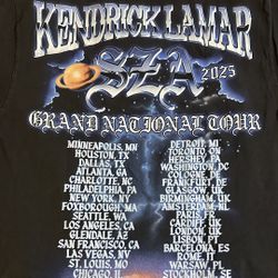 Kendrick Lamar x SZA - Official Exclusive Tour Shirt
