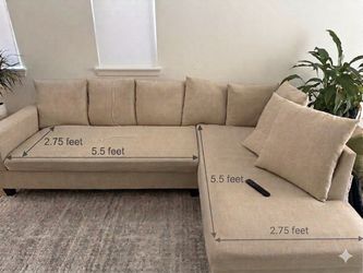 Wayfair Beige Sectional Sofa with Chaise