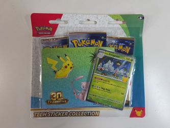 Pokemon 30th Anniversary Tech Stickers