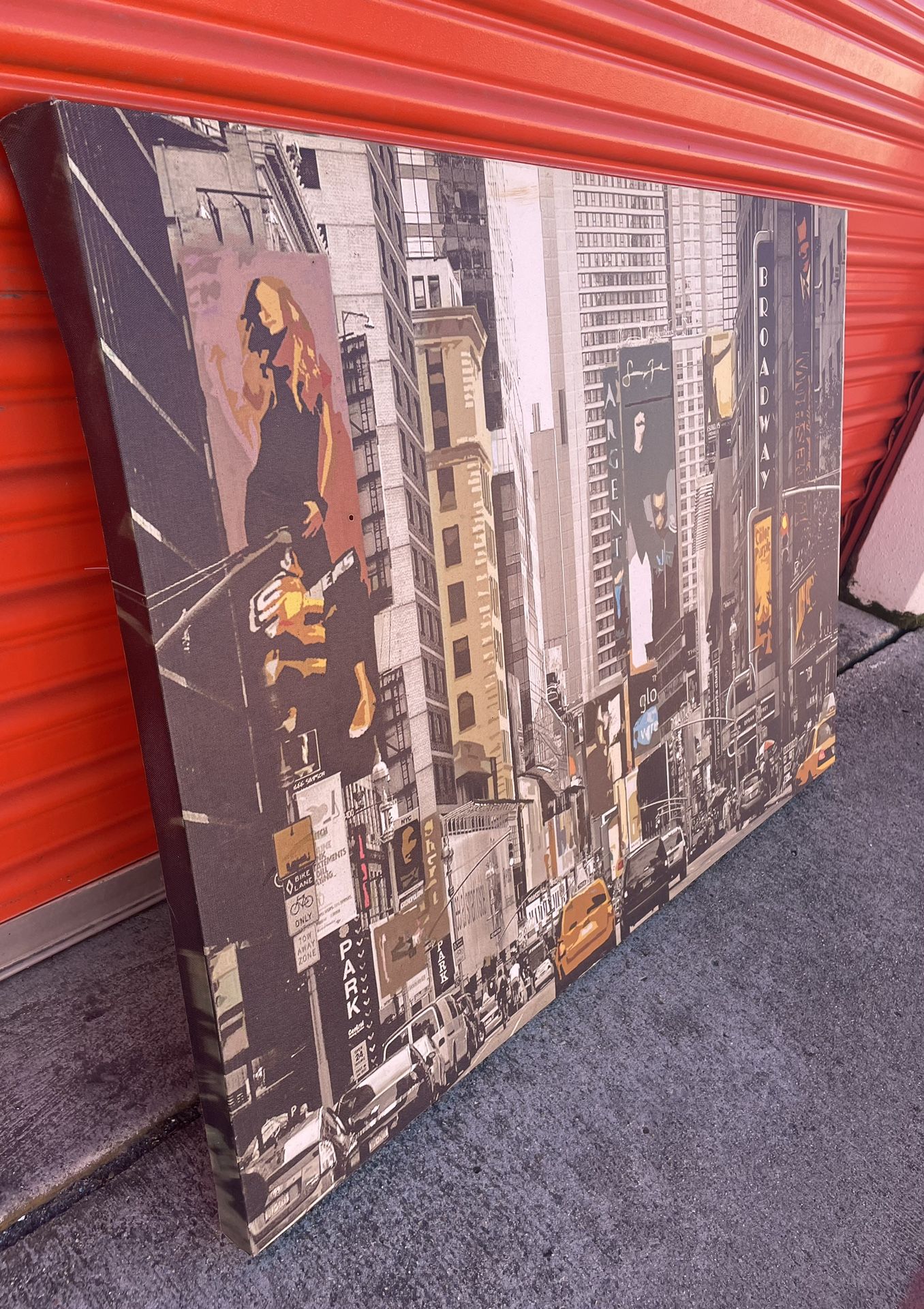 NEW YORK CITYSCAPE CANVAS.