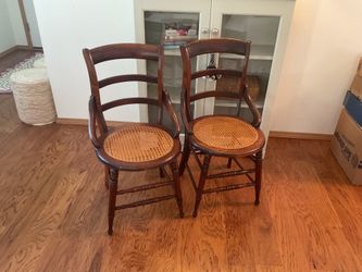 Darling Little Antique Chairs….  French/Cottage/Boho/Shabby Chic
