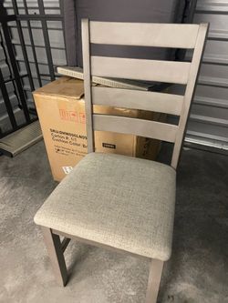 Ashley Solid wood dinning chair
