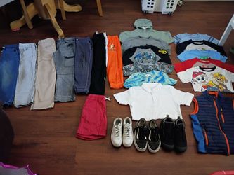 Ropa para niño size 6_7_8 anos
