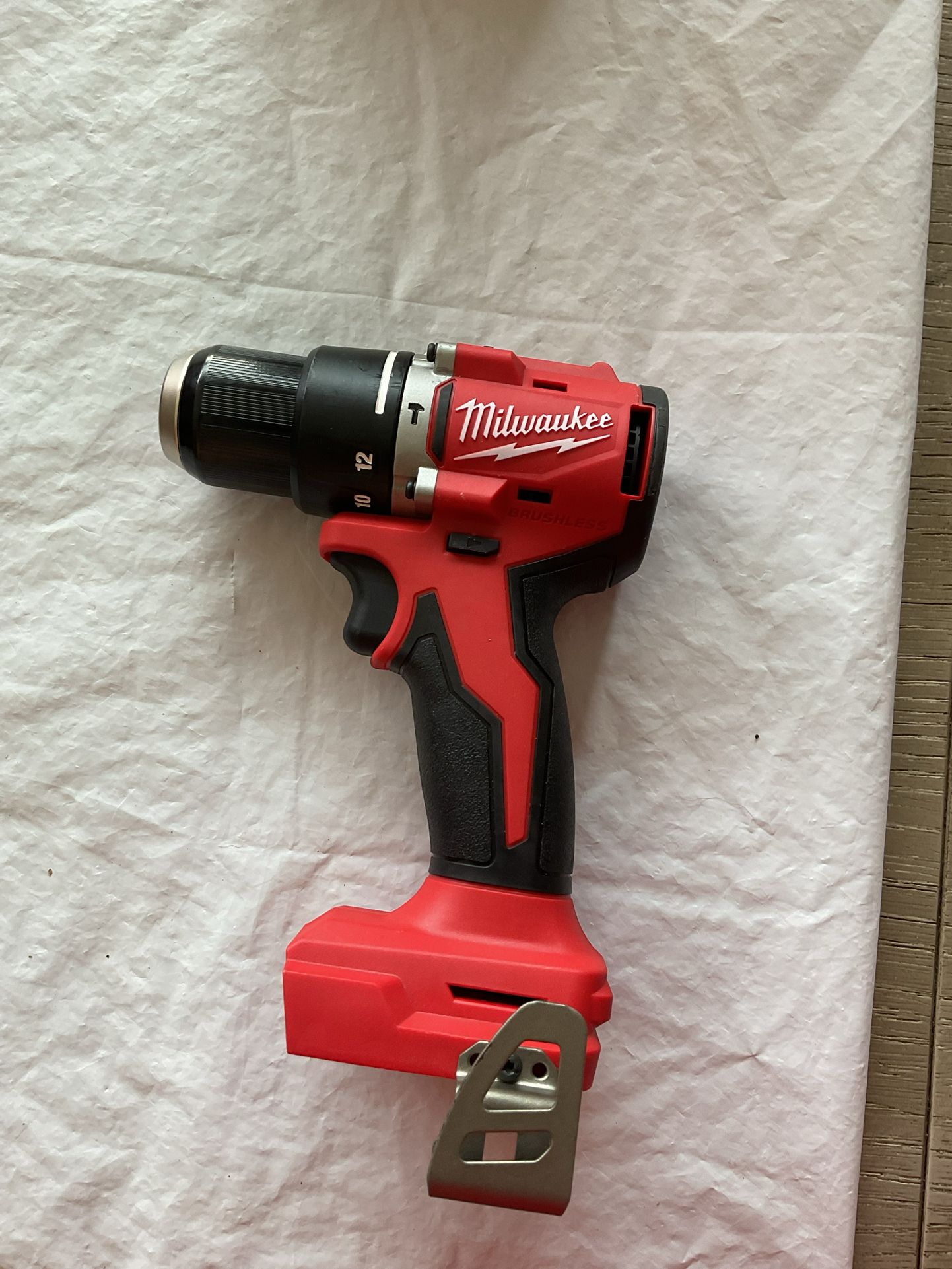 Milwaukee M 18 brushless hammer drill, compact tool only