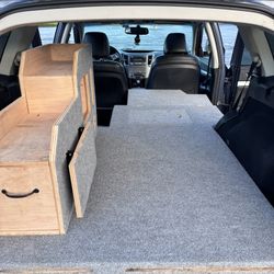 Modular Car Camping Setup