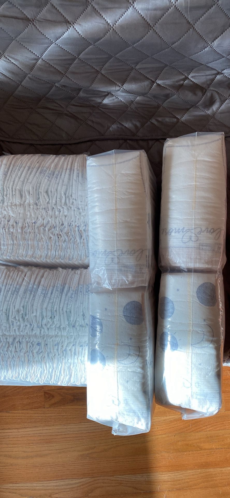 Pampers Swaddles Disposable Diapers. Size 4