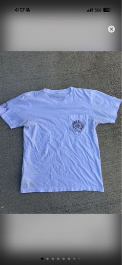 Chrome Hearts White Pocket T-Shirt Small