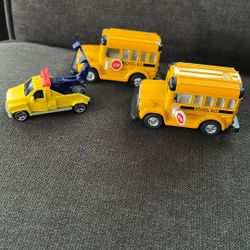 School Bus Toy Car