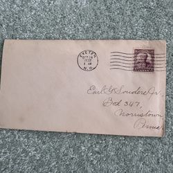 1932 First Day Cover  Commemorating Of The 3¢ Stamp To 150Th Anniversary Of Daniel Webster‘S Birth #725