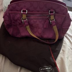 pink Coach Bag 