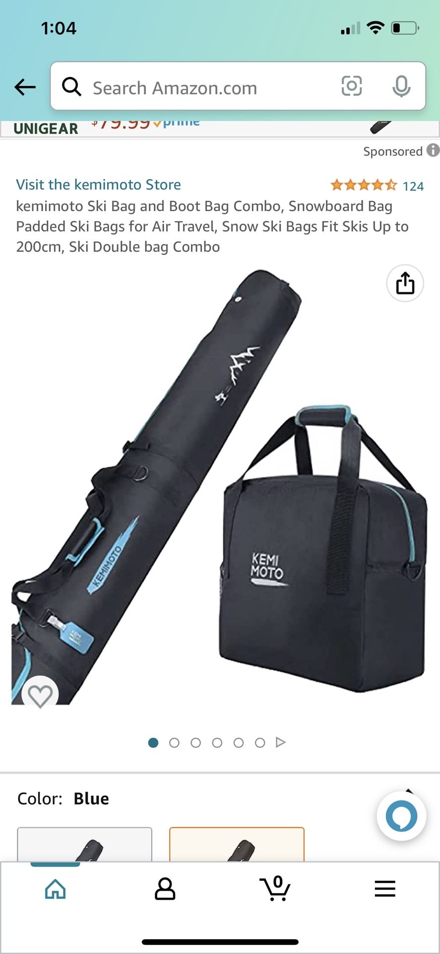 Kemimoto Ski Bag & Boot Bag