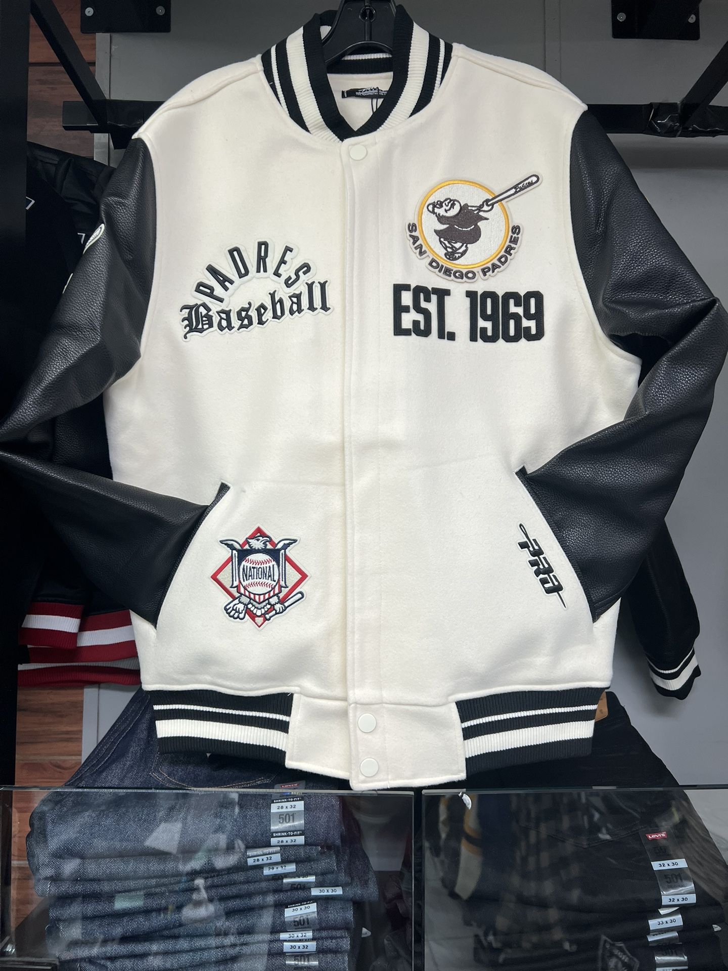 Pro Image San Diego Padres Varsity Jacket