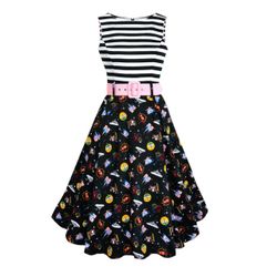 Disney Parks Icons Dress (also known as the Disneyland/Magic Kingdom Attractions Dress) from The Dress Shop by Her Universe. Size M